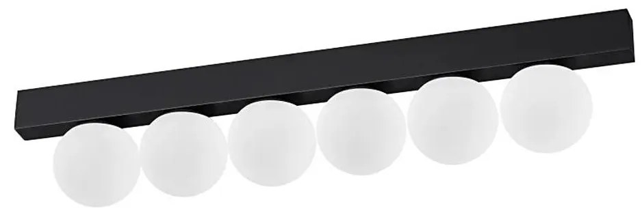 Plafonieră LED Ideal Lux PING PONG 6xLED/3W/230V CRI 90 negru