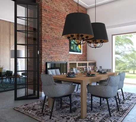 Lustra eleganta design modern realizata manual Narni, 6L