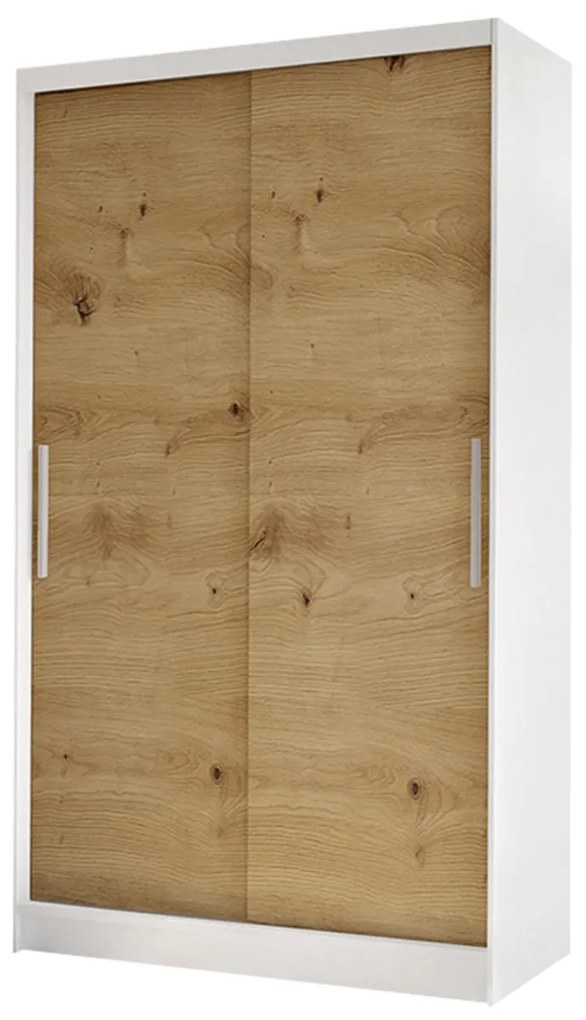 Dulap de haine Keira I (Negru + Alb). Promo -17%. 1060170