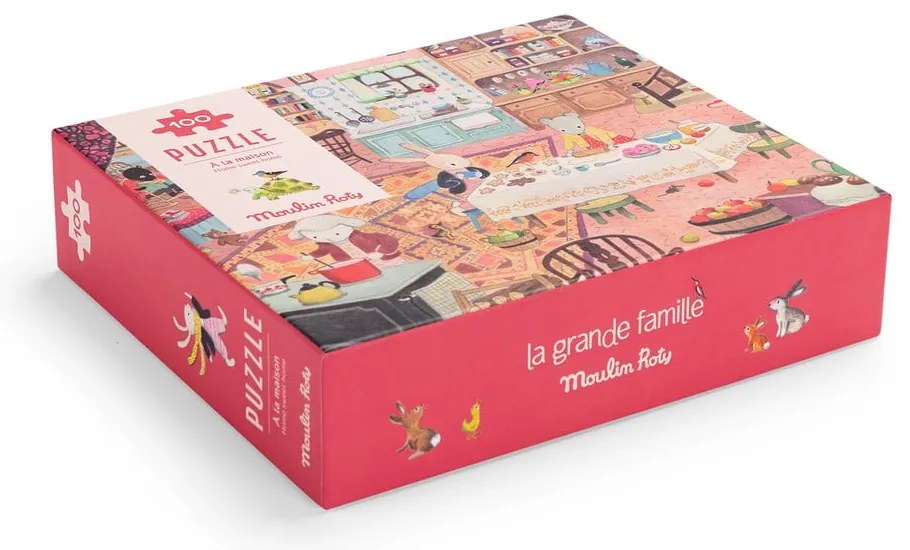 Puzzle La Grande Familie – Moulin Roty