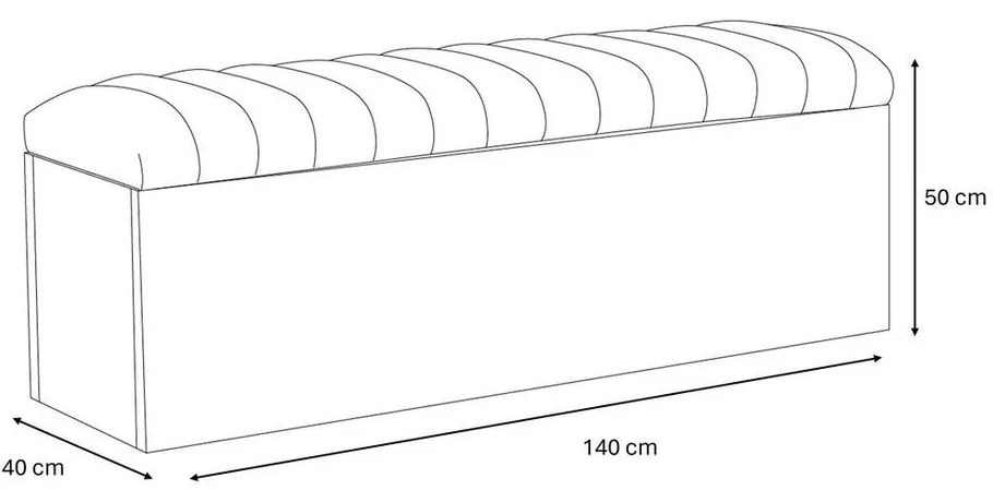 Bancă verde/în culoare naturală Oceane – Bobochic Paris