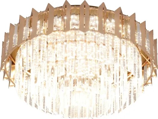 Brilagi - Plafonieră SPECTRA 5xE14/40W/230V diam. 48 cm aurie