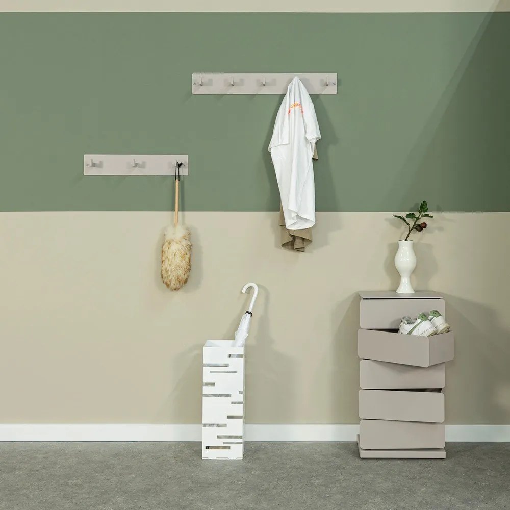 Cuier de perete taupe din metal 70 cm Leatherman – Spinder Design