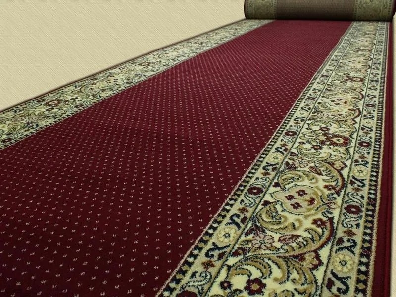 Traversa Covor Lotos 588 Latime 100 cm, cu model pe lateral, 100% Polipropilena