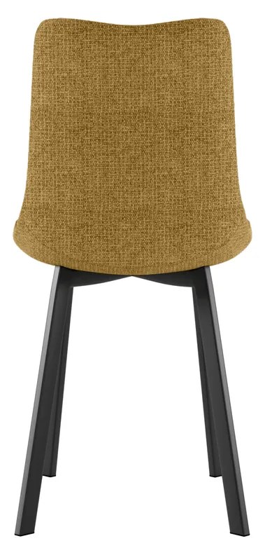 STONES Scaun acoperit cu material textil ușor de curățat. Picioare din metal vopsit 45cm X 56cm H. 86cm | Aosom Romania
