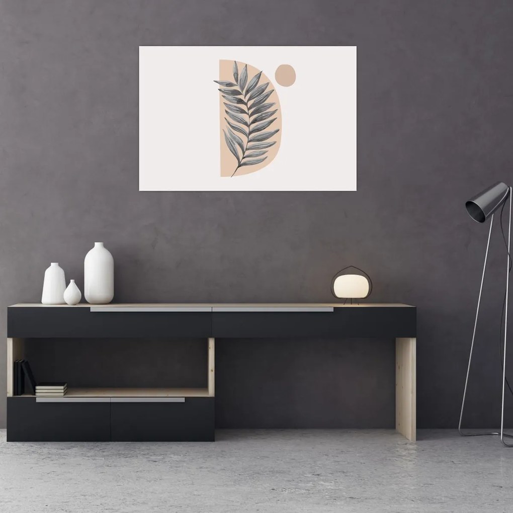 Tablou - Foaie ilustrată N⁰1 (90x60 cm)