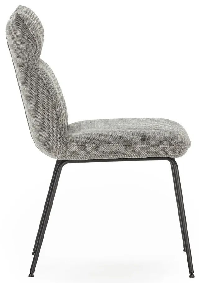 Scaune de dining gri 2 buc. Dara – Marckeric
