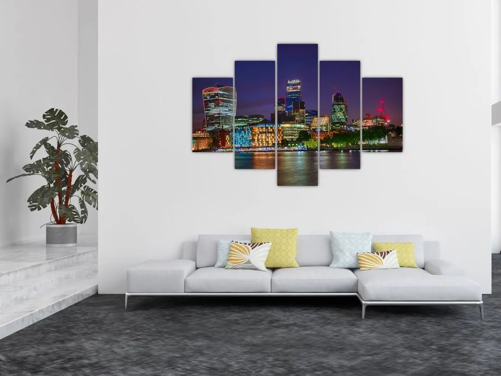 Tablou - Londra seara (150x105 cm)