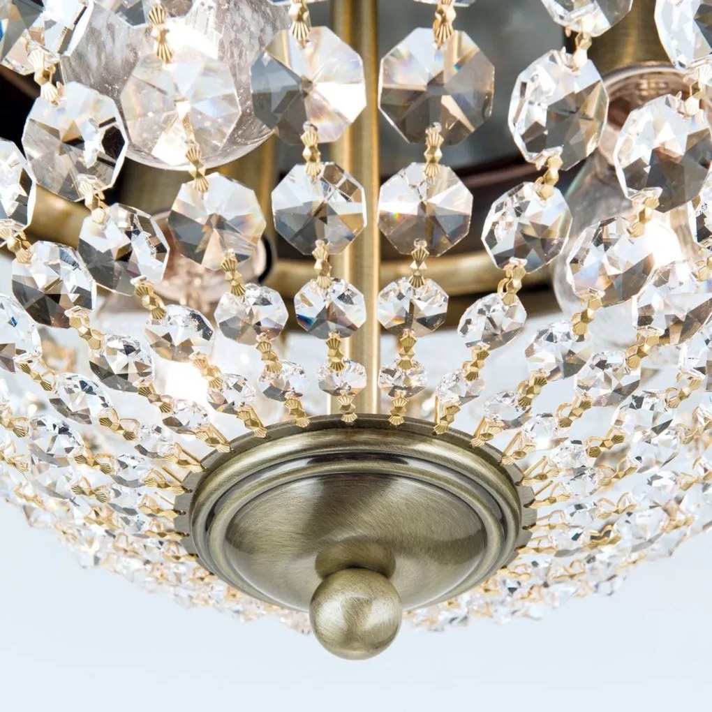 Plafoniera cristal Asfour design elegant lux PLAFOND D-35cm alama