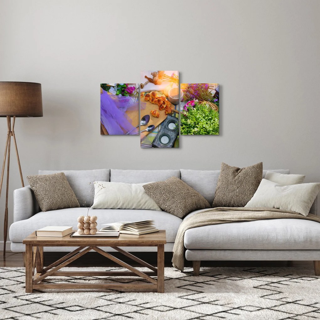Tablou - picnic de vară (90x60 cm)