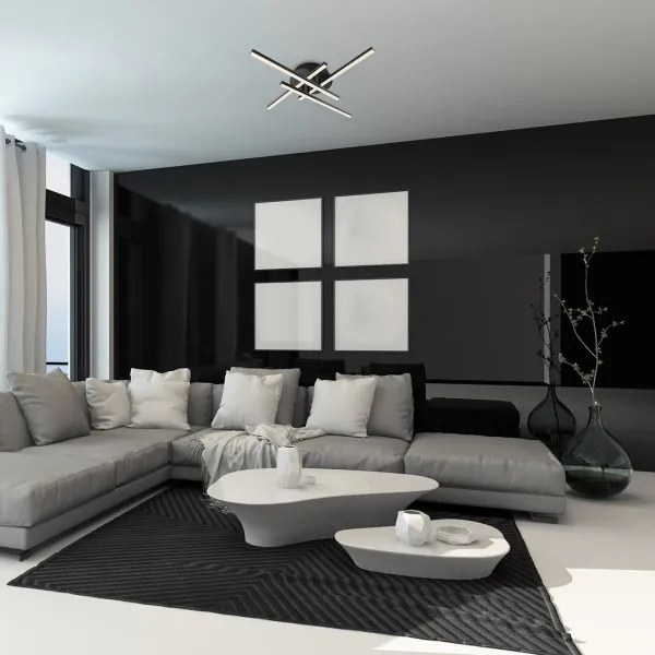 Rabalux - Plafonieră LED 4xLED/25W/230V