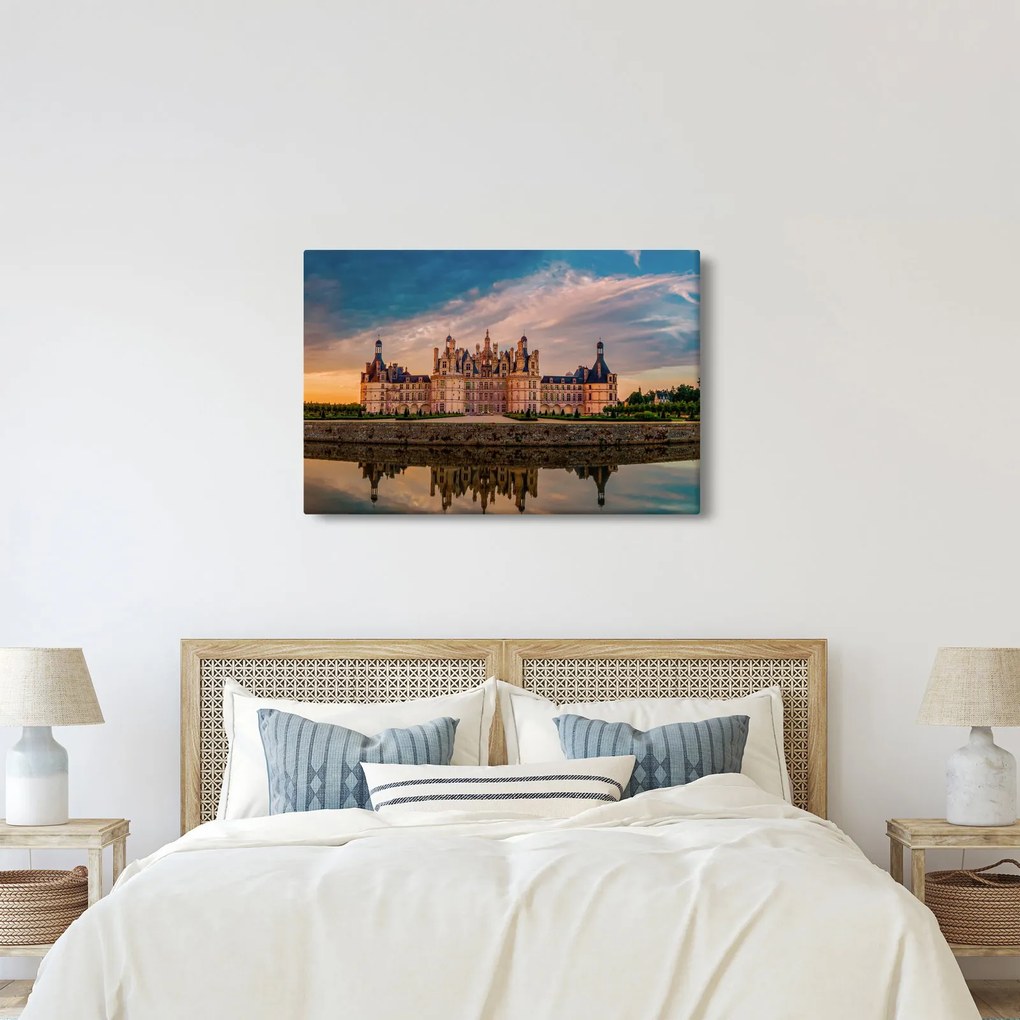 Tablou cu castel (90x60 cm)