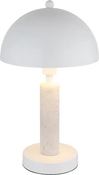 Globo 24868W - Lampă de masă JANIE 1xE14/40W/230V albă