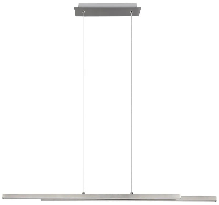 Lustră argintie LED Odio – Trio