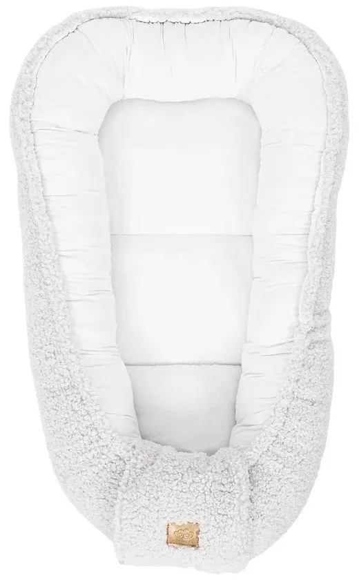 Cuib pentru bebeluș fildeș 55x83 cm – Meowbaby