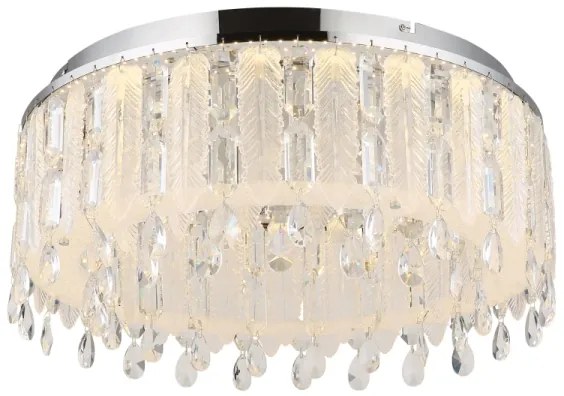 Globo 67176-58D - Plafonieră LED KLUNKA, 58W/230V, 2700–6000K, diametru 58,5 cm + telecomandă