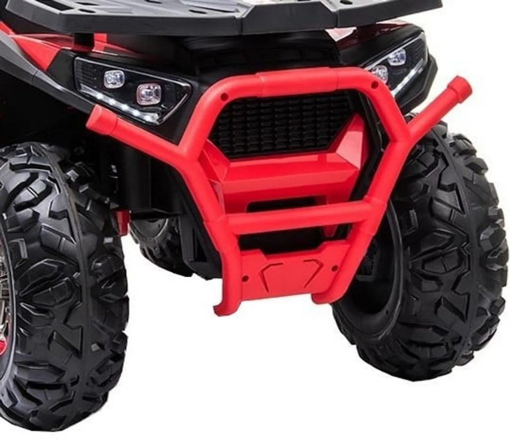 ATV Electric cu acumulator pentru copii NOVOKIDS™ Desert Rider , Cu faruri luminoase, Roti din Cauciuc EVA, 3-12 ani , max 50 kg , 2 Baterii de 12V,