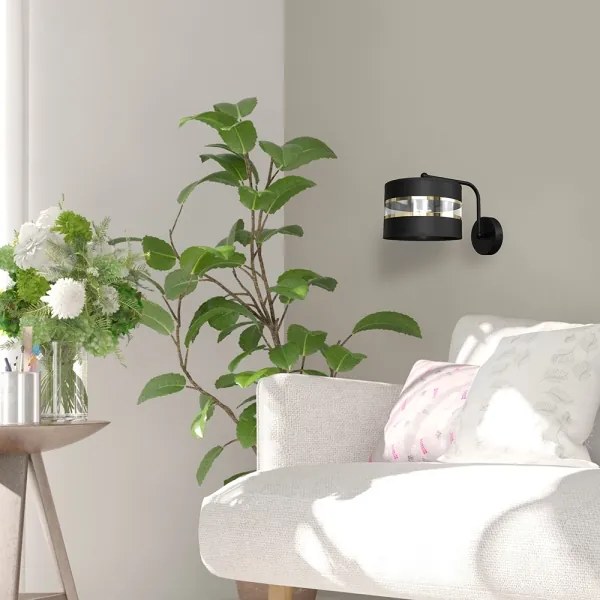 Corp de iluminat flexibil ULTIMO 1xE27/60W/230V negru