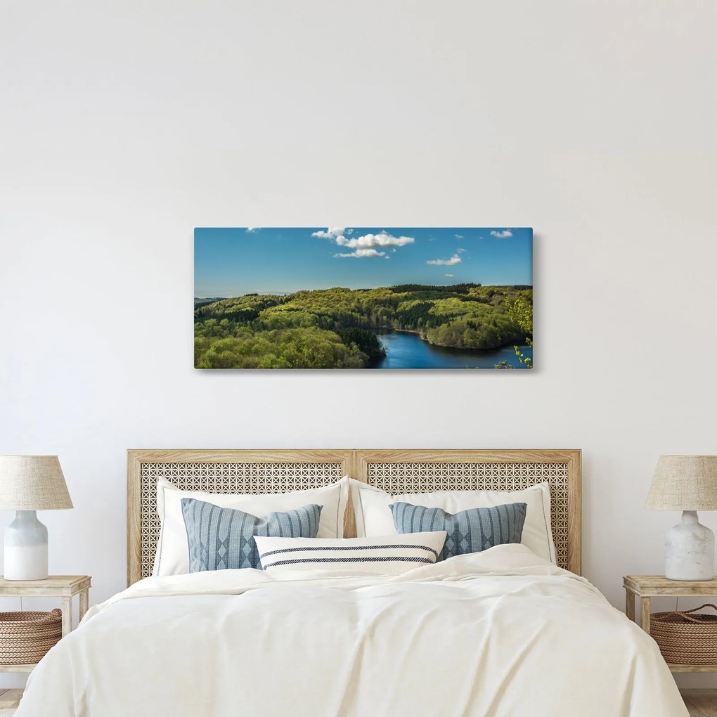 Tablou - Lac montan (120x50 cm)