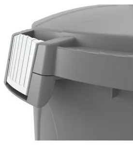 Coș de gunoi Coș de gunoi, 50 L, gri, 50 l