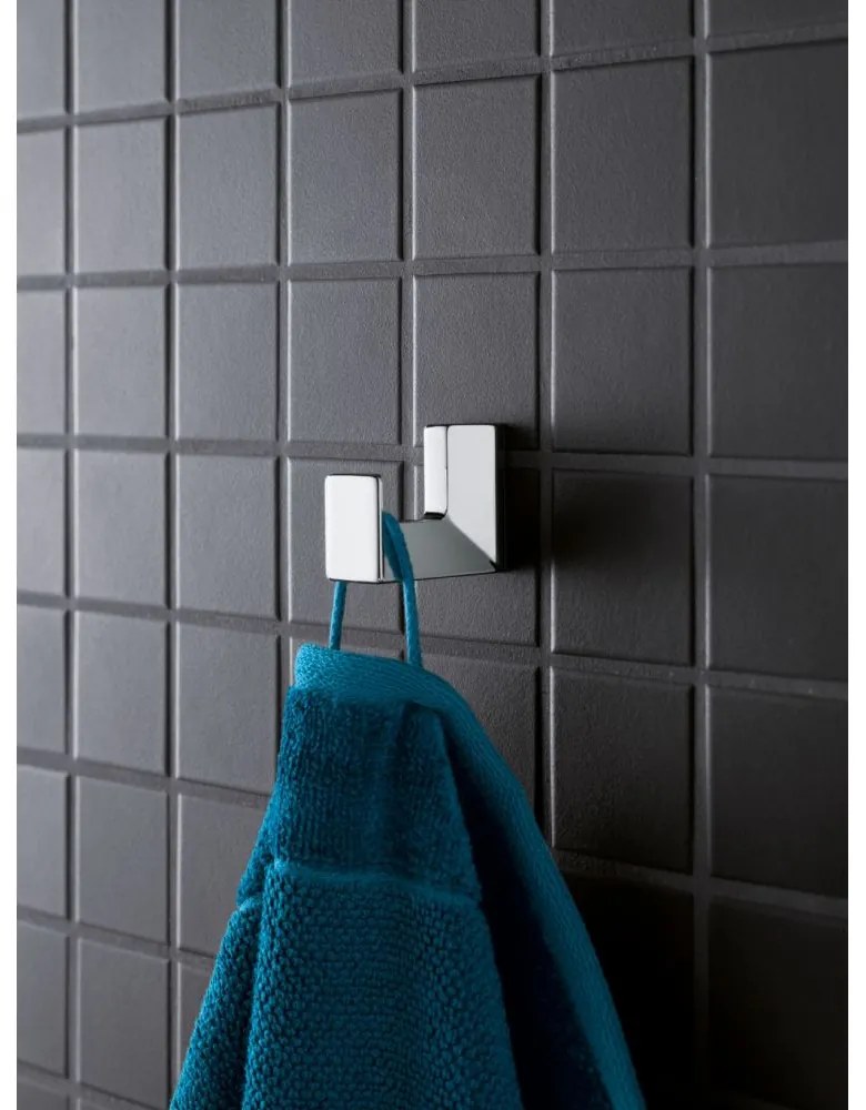 Cuier baie Grohe Selection Cube crom lucios