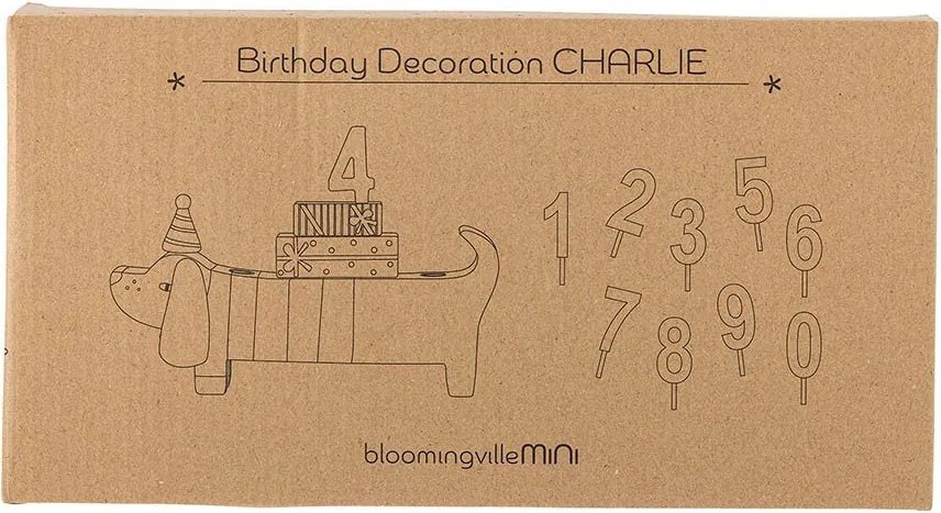 Sfeșnic din lemn Charlie – Bloomingville Mini