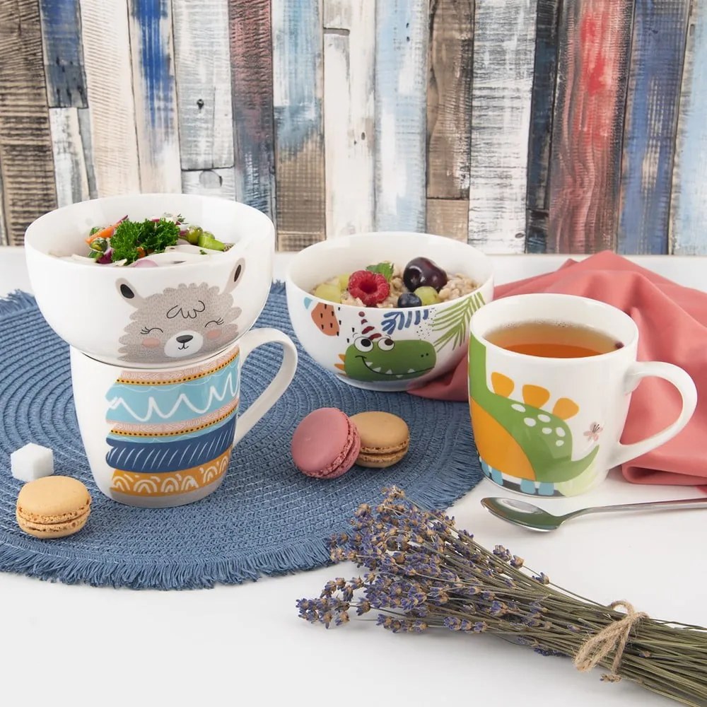 Set cană și bol 2 buc. din porțelan 350 ml – Orion