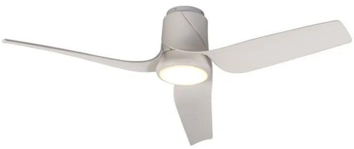 Lustra LED, Ventilator cu telecomanda, USHUAIA alb MA-8717