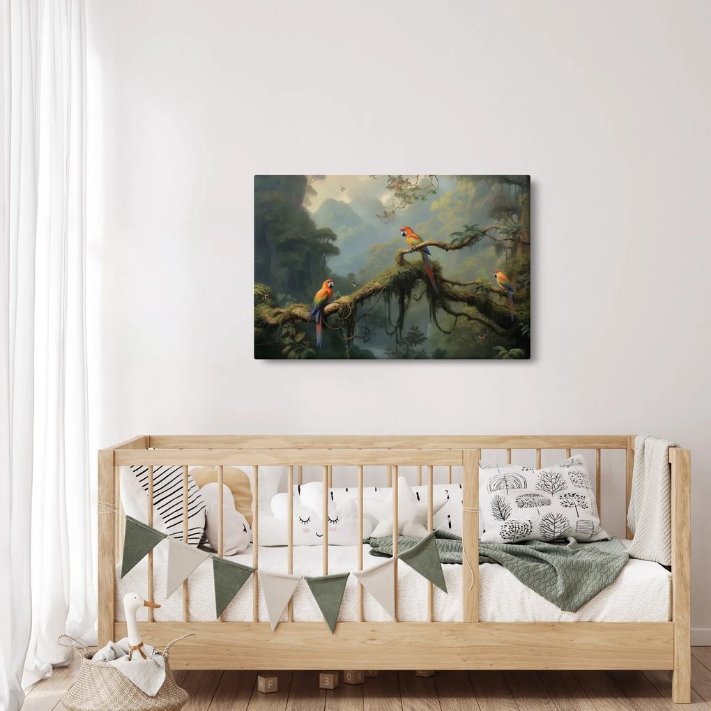 Tablou - Pădure tropicală (90x60 cm)