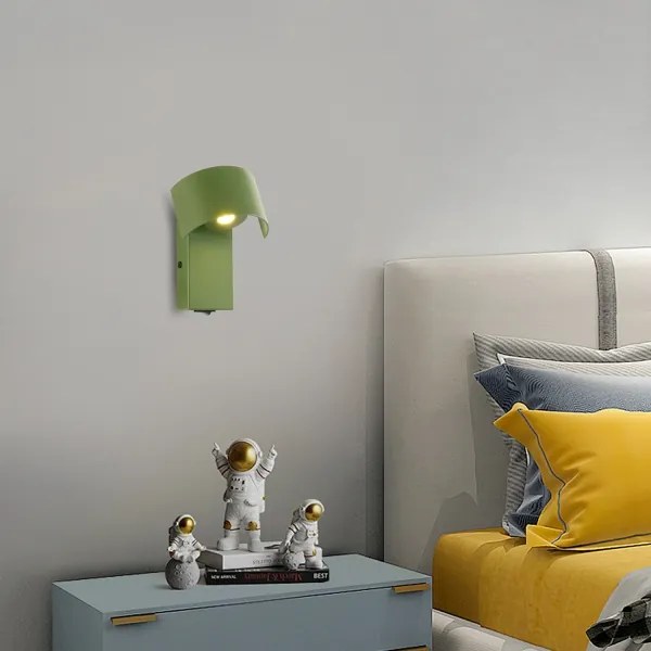 Lampă LED de perete Brilagi VASTO LED/3W/230V verde