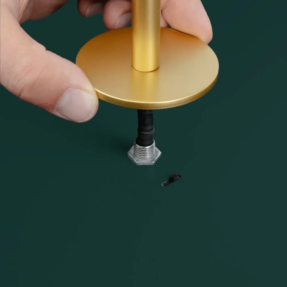 Lustră verde-închis LED cu intensitate reglabilă din metal cu abajur din metal ø 31 cm Asteria Plus – UMAGE