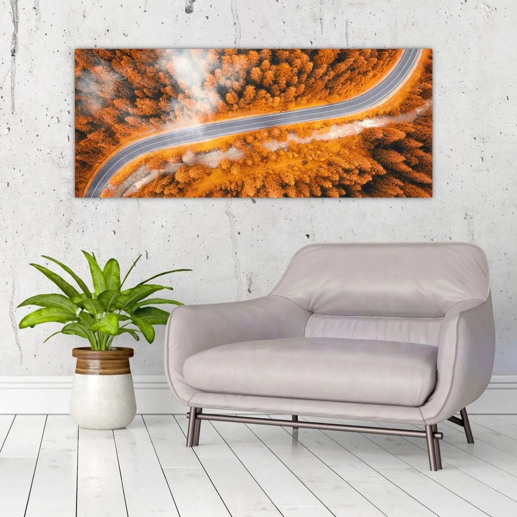 Tablou - Strada montană (120x50 cm)