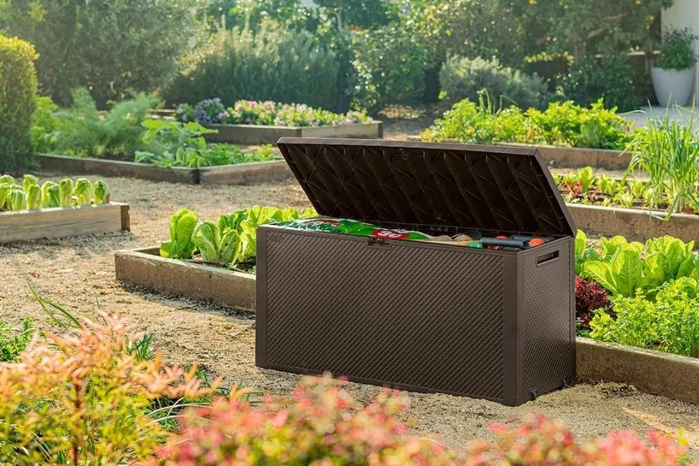 Box de depozitare EMILY 270 L, maro.