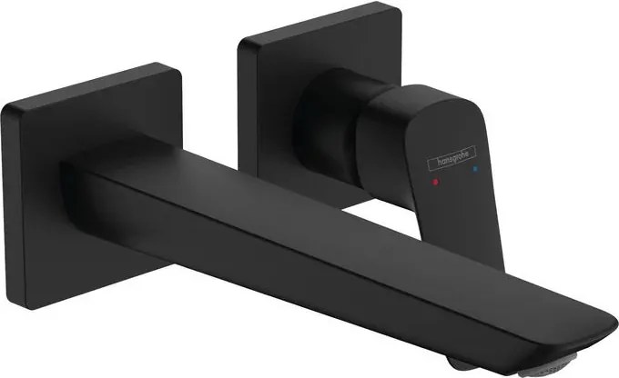 Baterie lavoar incastrata negru mat Hansgrohe Logis