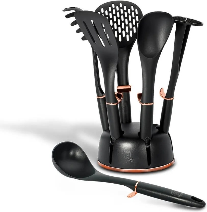 Set Ustensile Bucatarie Black Rose Berlinger Haus BH 6209