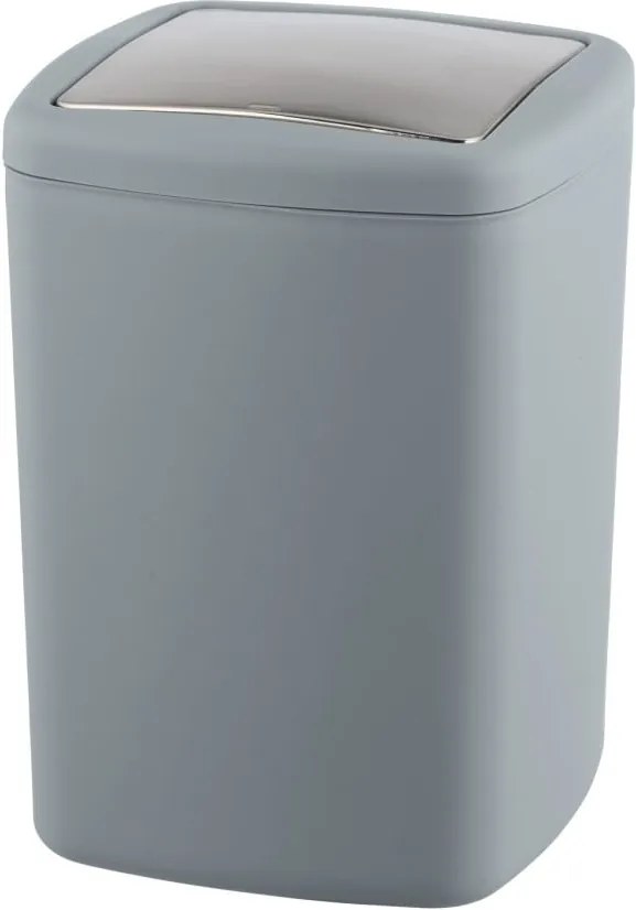 Coș de gunoi Wenko Barcelona L, înălțime 28,5 cm, gri