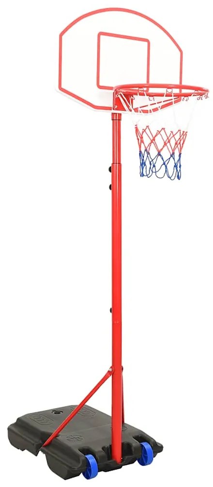 vidaXL Set de joc de baschet portabil, reglabil, 200-236 cm