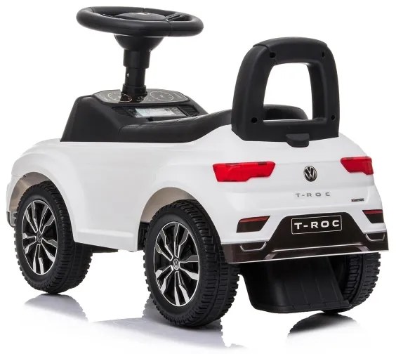 Bicicletă fără pedale Volkswagen albă/neagră