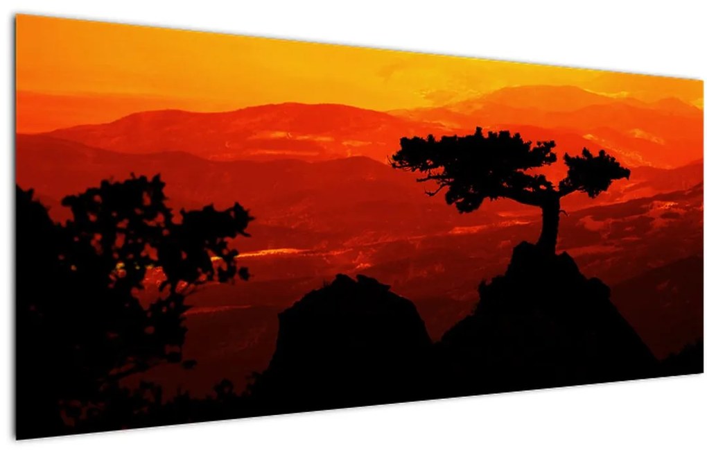 Tablou -Apus de soare (120x50 cm)