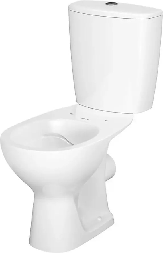 Set vas WC pe pardoseala 613 Cersanit Arteco rezervor 010 si capac softclose alb