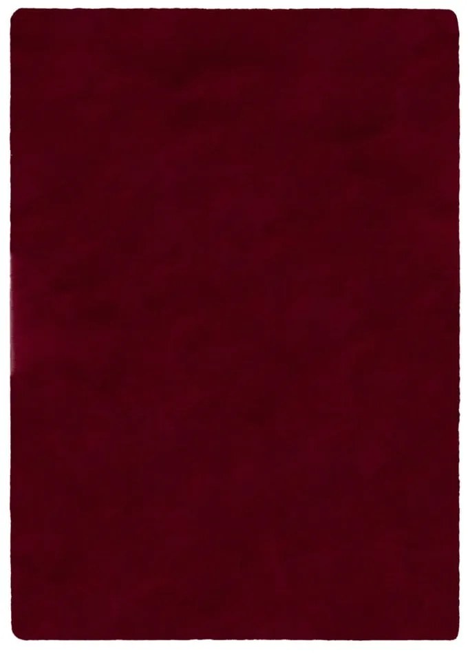 Blană burgundy sintetică 80x150 cm Ivy Luxury Fur – Flair Rugs