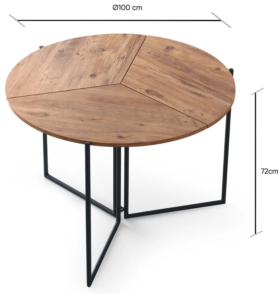 Masă de luat masa Yaprak Atlantic Pine