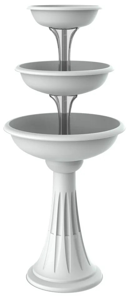 Cascadă pentru flori Trevy alb, 50 x 114 cm