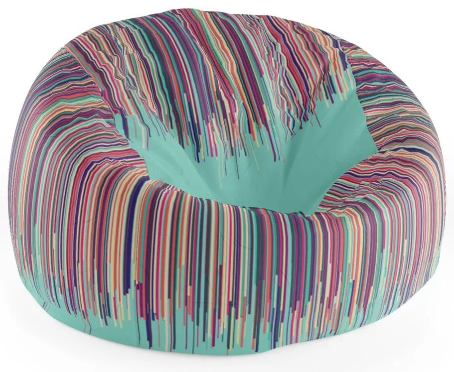 Sac de șezut Cocoon vopsea care se scurge - pentru copii, colorat