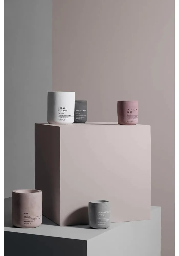 Lumânare parfumată din ceară de soia timp de ardere 24 h Fraga: Bergamot Orange – Blomus