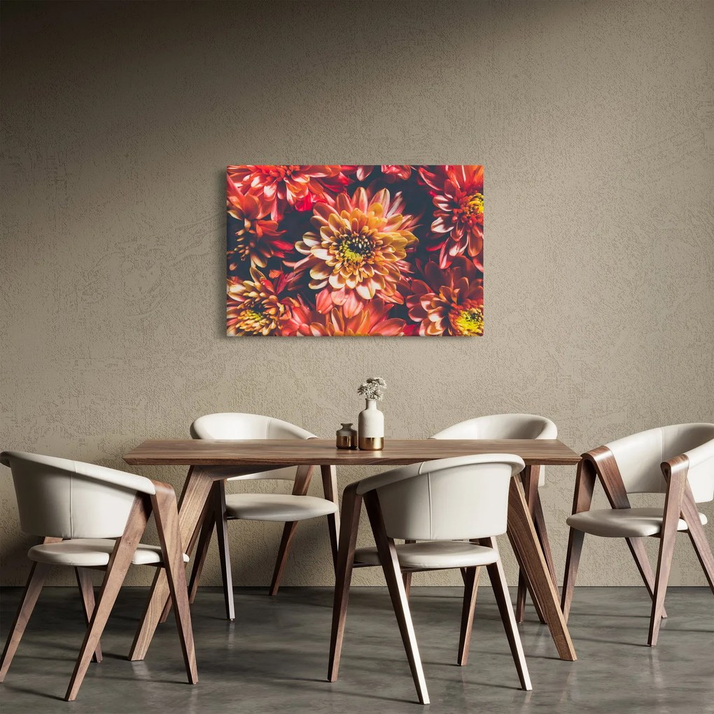 Tablou - Crizantemă (90x60 cm)