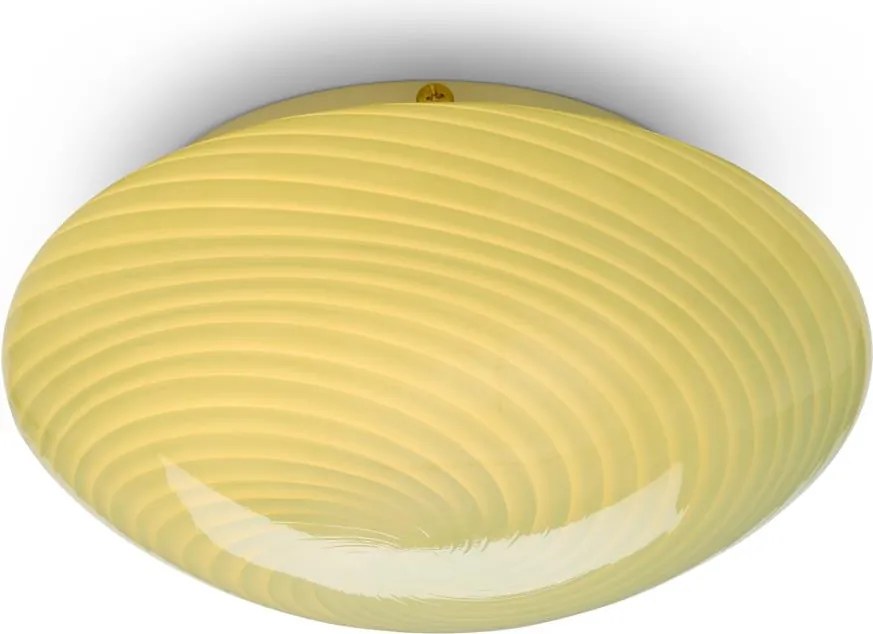 Halo Design 748747 - Plafonieră CANDY 1xE27/40W/230V Ø 30 cm verde/alamă