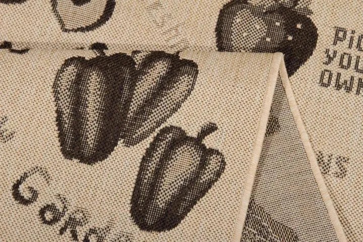 Covor Iuta Pentru Bucatarie Natura Fruits and Veggies