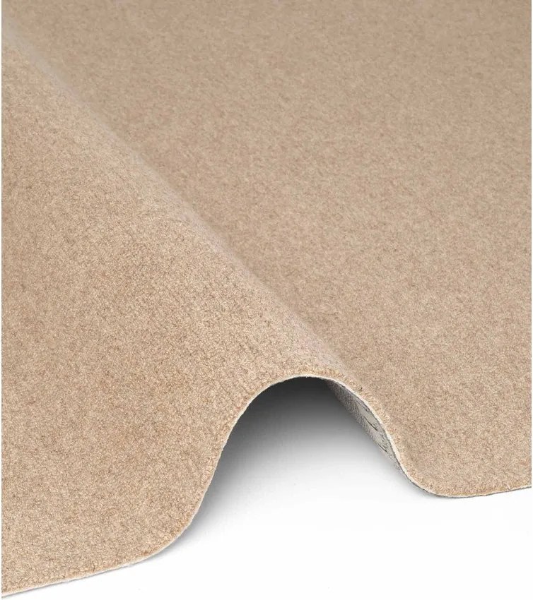 Covor în culoare naturală țesut manual din lână 160x230 cm Puristic Knots – Elle Decoration