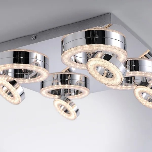 Spot LED TIM 4xLED/2,8W/230V + 4xLED/3,1W Leuchten Direkt 14522-17